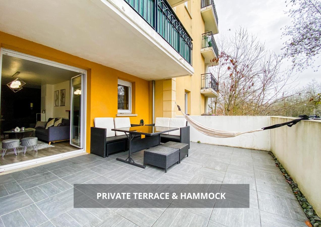 布西圣乔治The Grey House - Parking - Piscine - Rer A 6 Min公寓 外观 照片